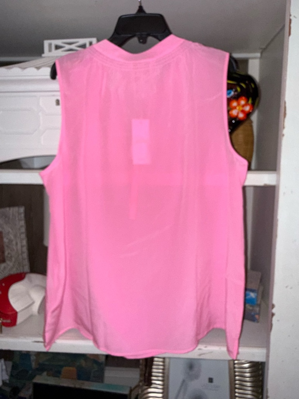Lilly Pulitzer sz XL sleeveless Elsa top rousseau pink - Picture 7 of 7